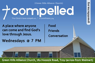 Compelled Invitation Postcard (2010)